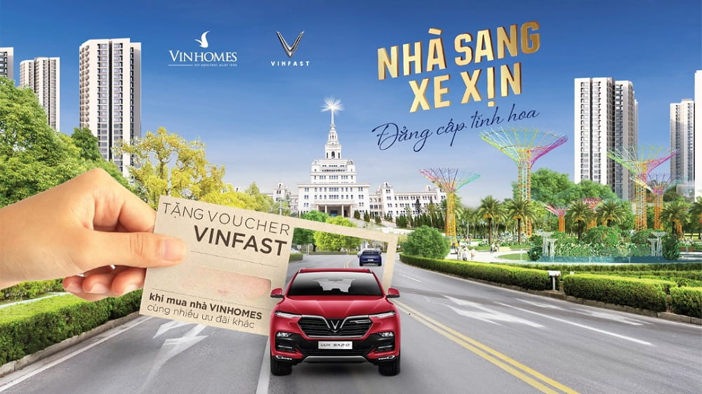 Khách hàng mua nhà Vinhomes Củ Chi còn được tặng quà lớn