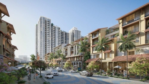 townhouse charmora city   khong gian song va kinh doanh dang cap